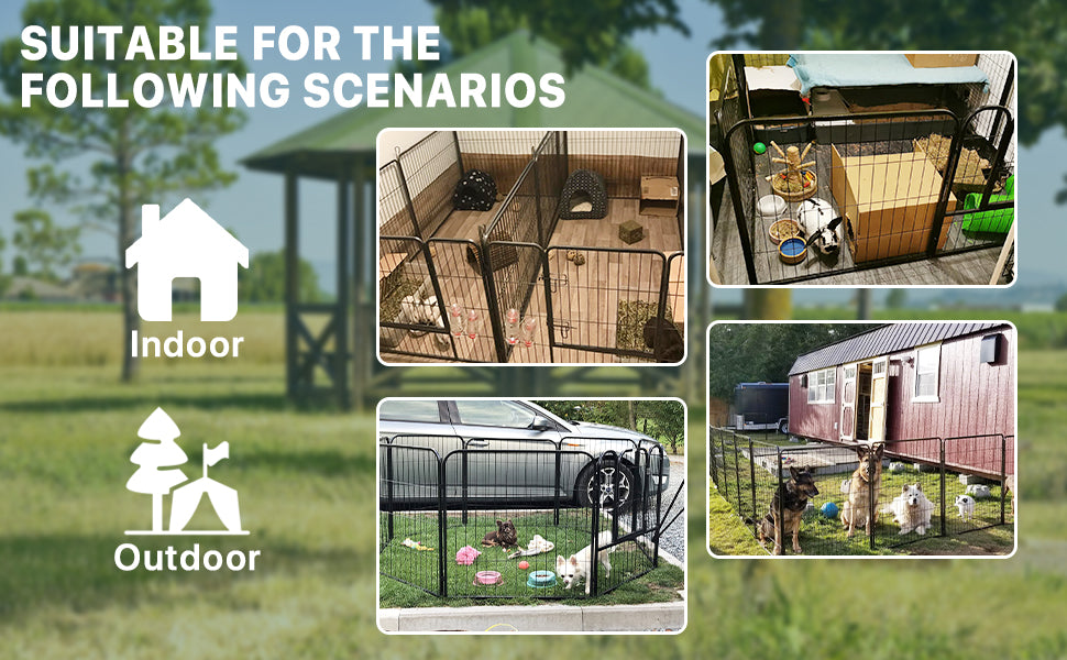 Metal Fence Playpens