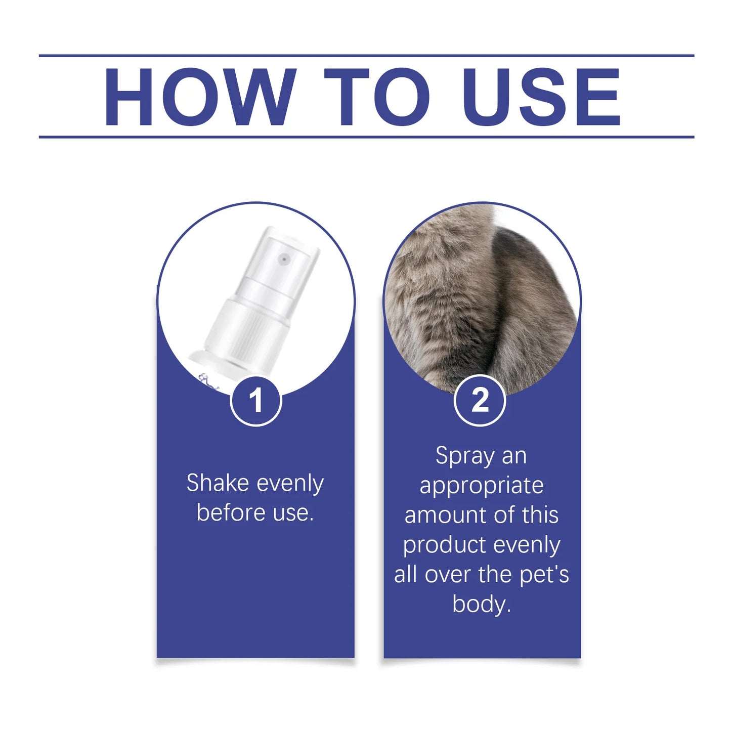 50ML Pet Insect Repellent Spray Nourishing Skin Smoothing Hair Powerful Eliminate Bad Odor Non-irritating Protective Herbal Pet Insect Repellent Liquids