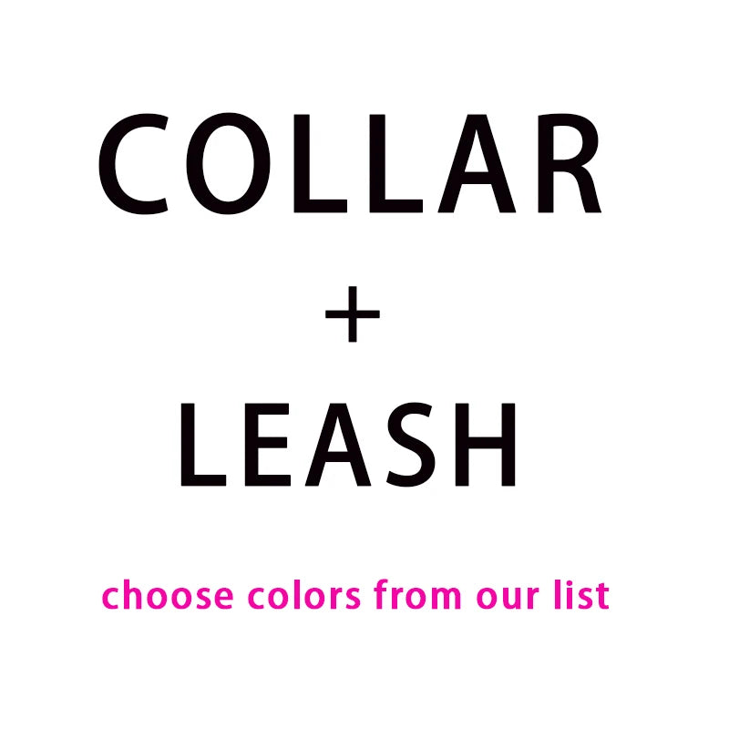 Multi Colors Pet Harness And Leash Set XS-XL Free Logo Dog Collar Bowtie Leads Accessory Velvet Pet Poop Bag Holder