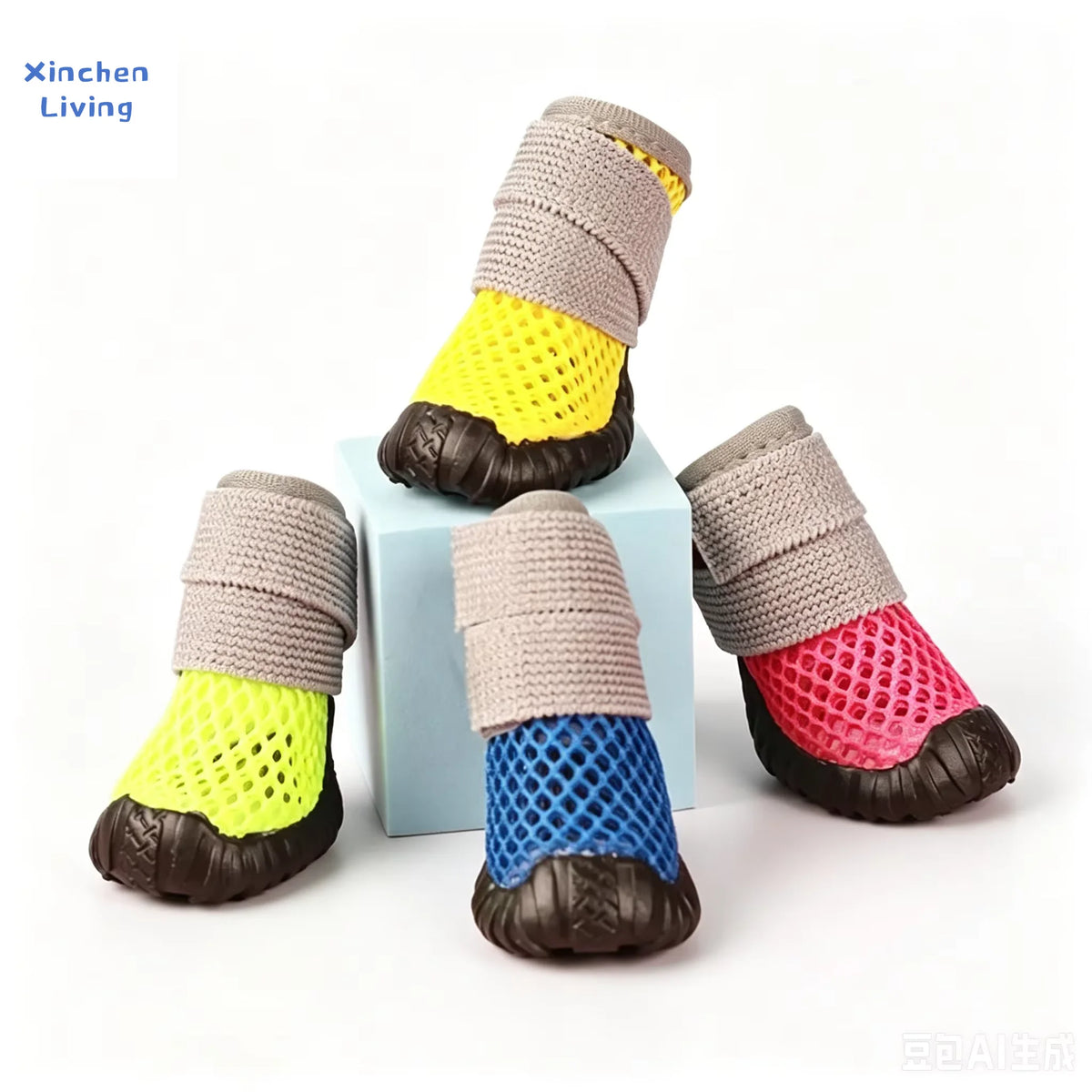 Summer Dog Mesh Shoes Breathable Anti-slip Lightweight Soft Cute Outdoor Small Dogs Puppy Chihuahua Sandals Boots Hot New