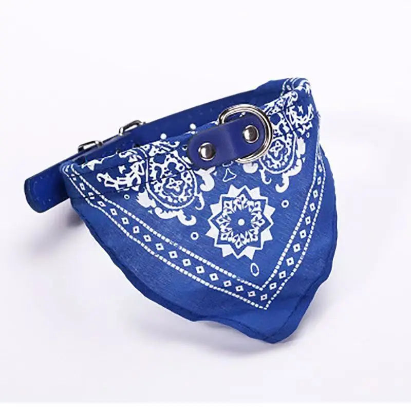 Dog and Cat Collar Bandana for Golden Retrievers, Poodles, and Small to Large Breeds – Pet Accessories and Printed Drool Towels