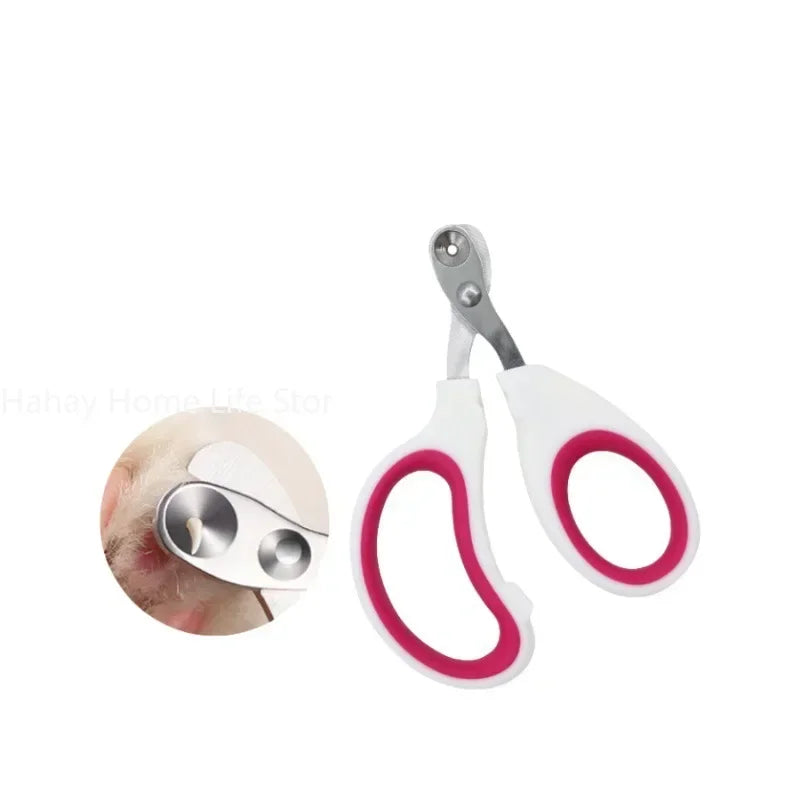 Pets Professional Cat Nail Clippers for Small Cat Dog Stainless Steel Puppy Claws Cutter Pet Nail Grooming Clippers Trimmer