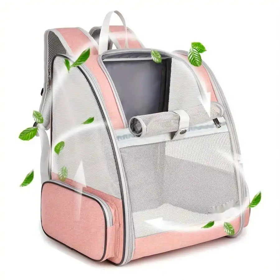 Airline Approved Pet Backpack Carrier Breathable Portable Cat Dog Travel Backpack Hold Up To 15 Lbs Soft Sided Small Animal Carry Bag For Puppies Kittens