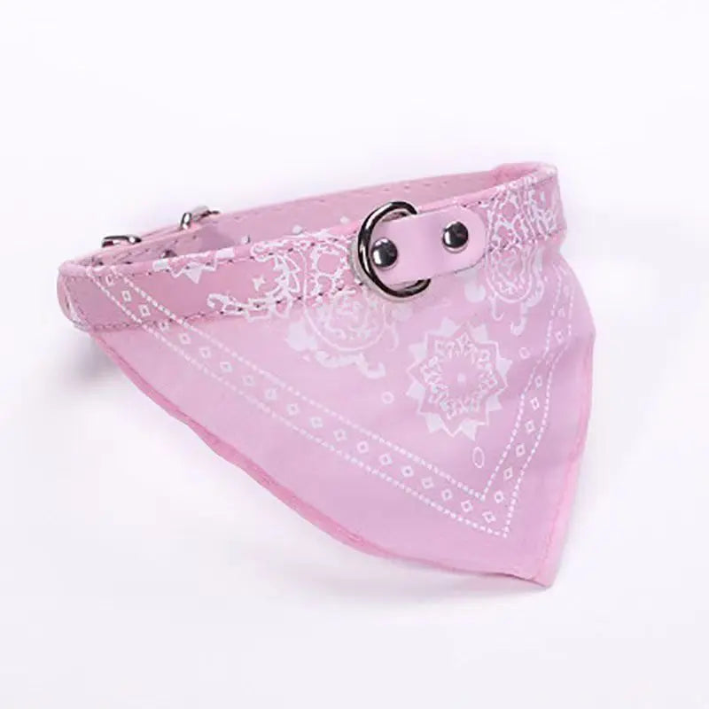 Dog and Cat Collar Bandana for Golden Retrievers, Poodles, and Small to Large Breeds – Pet Accessories and Printed Drool Towels
