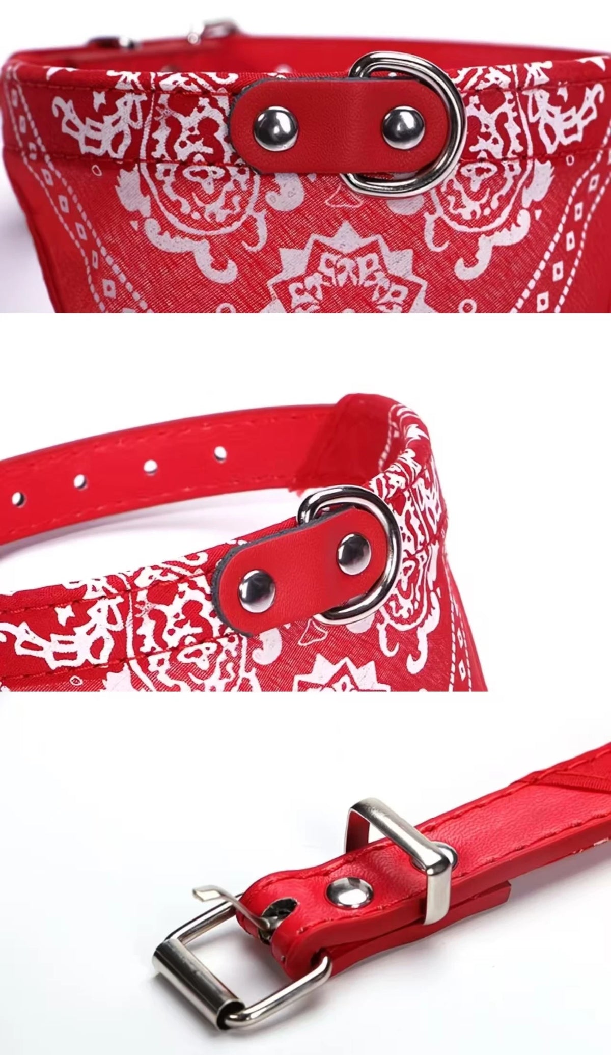 Dog and Cat Collar Bandana for Golden Retrievers, Poodles, and Small to Large Breeds – Pet Accessories and Printed Drool Towels