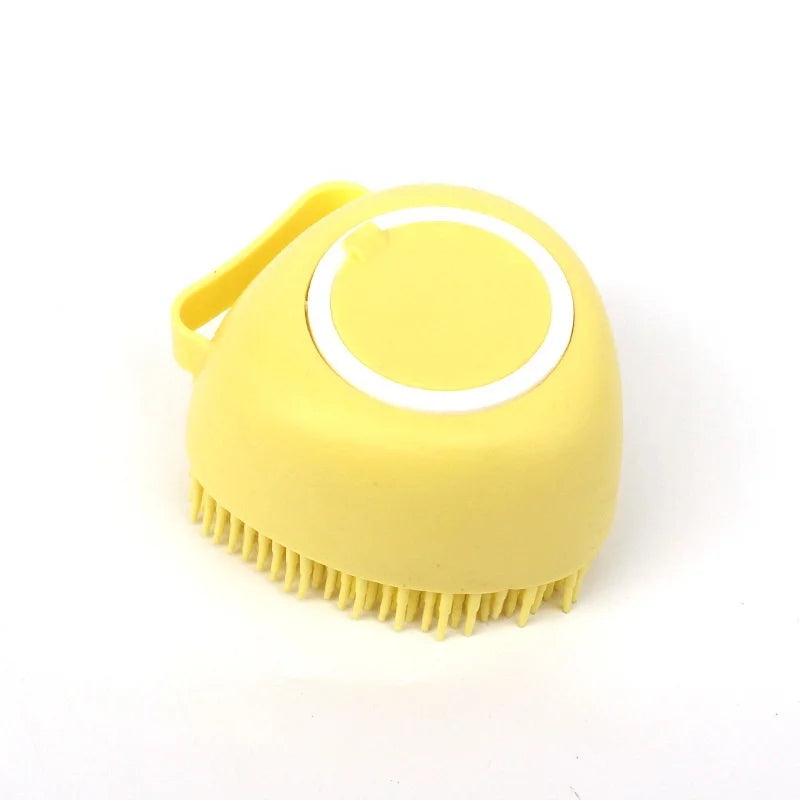Multifunctional Bath Massage Brush for Dogs And Cats Soft Safety Silicone Puppy Grooming Tool Big Dog Cat Pet Accessories