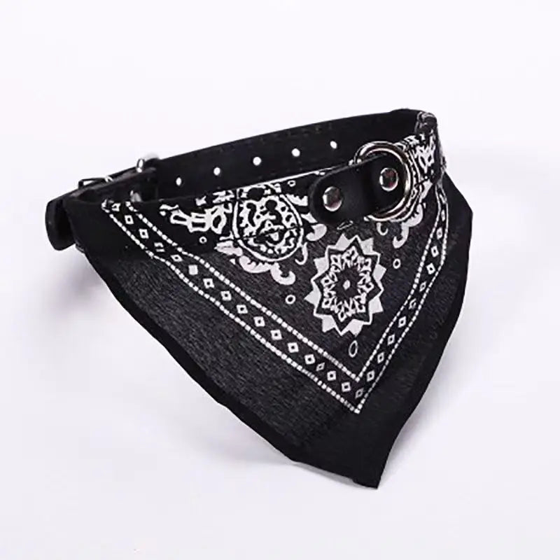 Dog and Cat Collar Bandana for Golden Retrievers, Poodles, and Small to Large Breeds – Pet Accessories and Printed Drool Towels