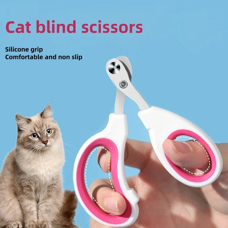 Pets Professional Cat Nail Clippers for Small Cat Dog Stainless Steel Puppy Claws Cutter Pet Nail Grooming Clippers Trimmer