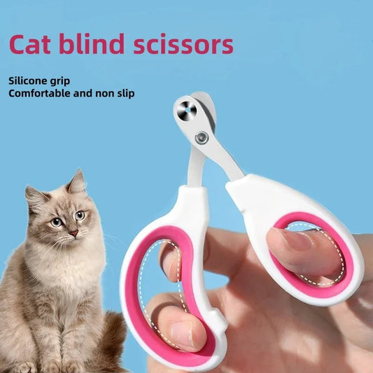 Pets Professional Cat Nail Clippers for Small Cat Dog Stainless Steel Puppy Claws Cutter Pet Nail Grooming Clippers Trimmer