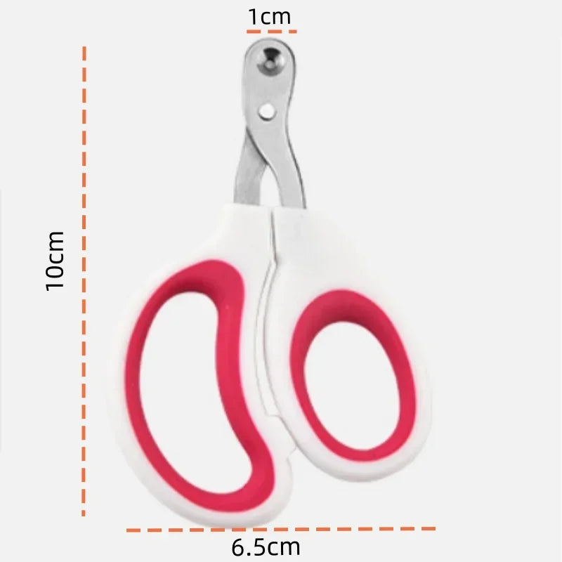 Pets Professional Cat Nail Clippers for Small Cat Dog Stainless Steel Puppy Claws Cutter Pet Nail Grooming Clippers Trimmer